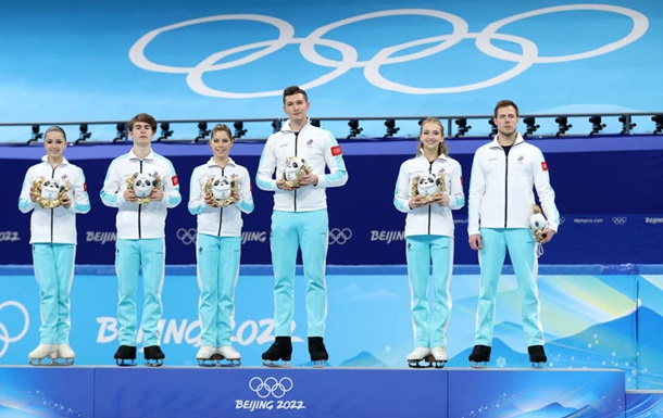 Российских фигуристов подозревают в допинге. "Золото" Олимпиады им не вручили